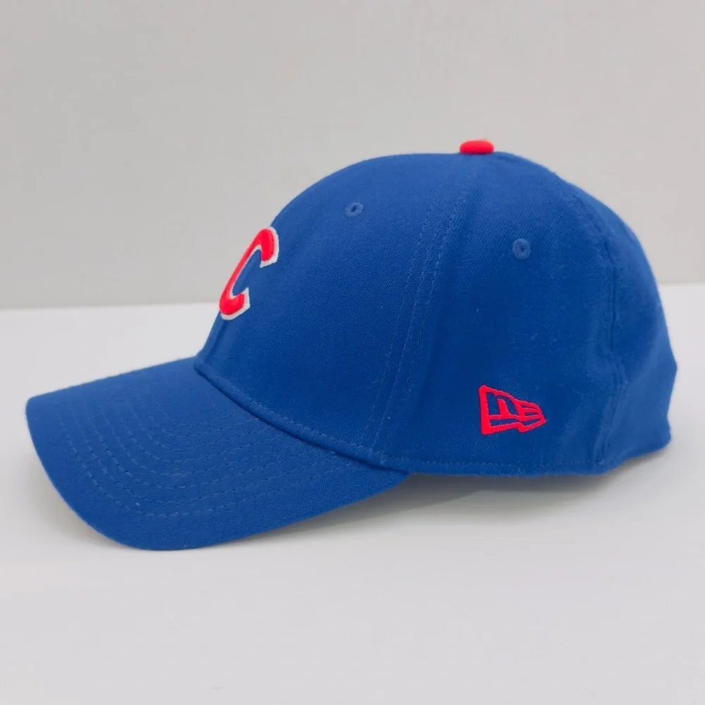 Chicago Cubs New Era 39thirty Stretch Fit Team Classic Cap/hat Medium-Large